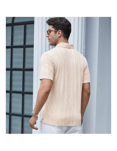 Camisa de Golf Sin Costuras Alex Vando Hombre Secado Rápido