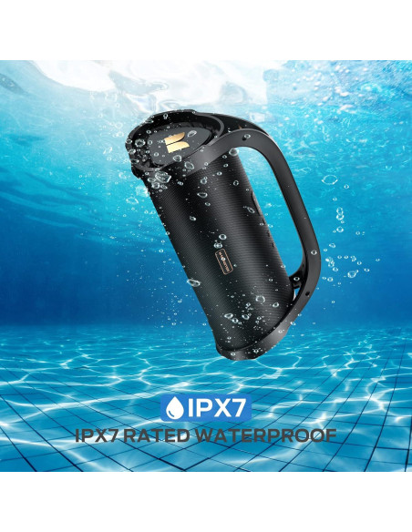 Altavoz Bluetooth Monster Adventurer Max 100W Impermeable IPX7 Altavoz Bluetooth Monster Adventurer Max 100W Impermeable IPX7