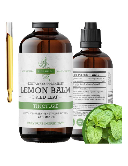 Tintura de Bálamo Limón Pura Herba 118.3 ml - Sin Alcohol Tintura de Bálamo Limón Pura Herba 118.3 ml - Sin Alcohol