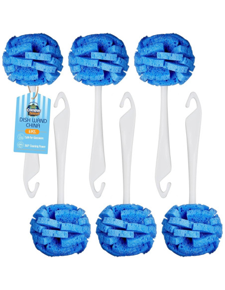 Esponja de Fregar Compac Home 6 Unidades para Platos y Cristalería Esponja de Fregar Compac Home 6 Unidades para Platos y Cristalería
