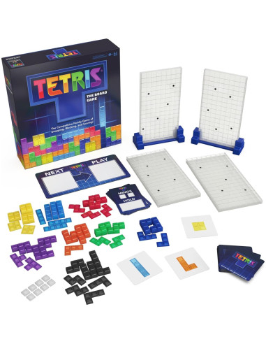 Juego de Mesa Tetris Spin Master para 2-4 Jugadores