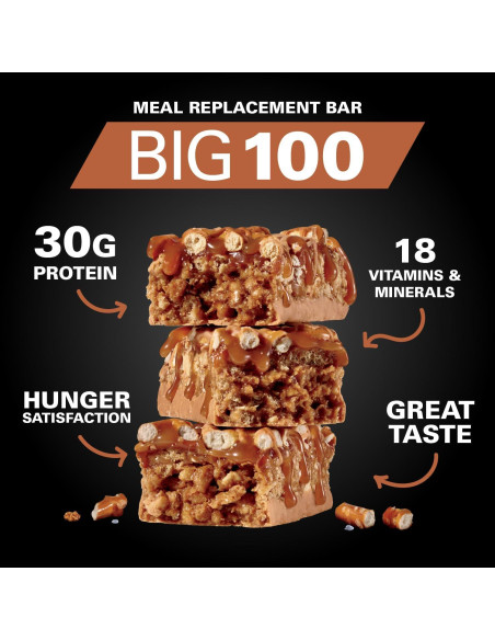 Barras de Proteína MET-Rx Big 100 Mantequilla de Maní 9 Unidades Barras de Proteína MET-Rx Big 100 Mantequilla de Maní 9 Unidades