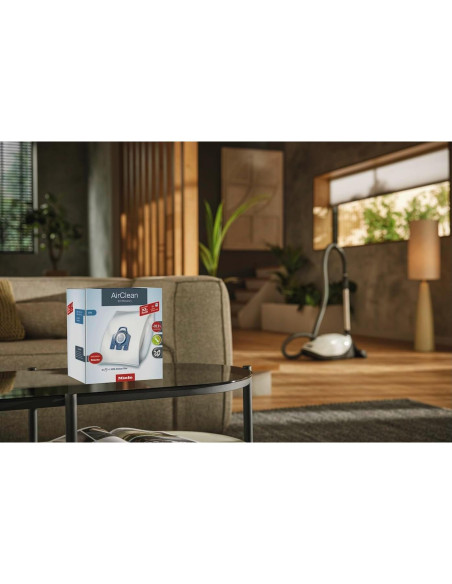 Bolsas de Aspiradora Miele AirClean 3D GN - Paquete de 8 Bolsas de Aspiradora Miele AirClean 3D GN - Paquete de 8
