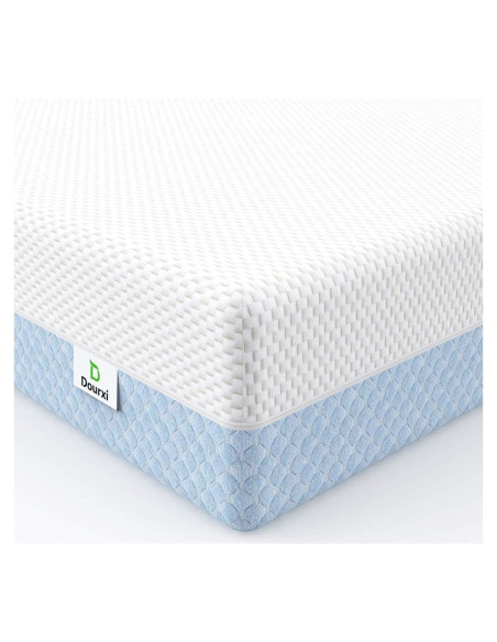 Colchón Dourxi para Cuna Doble Cara Espuma Viscoelástica 132x70cm Colchón Dourxi para Cuna Doble Cara Espuma Viscoelástica 132x70cm