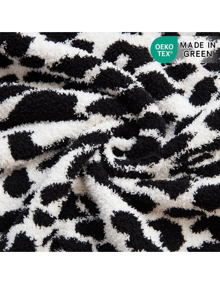 Manta de Lanzar Ultra Suave MH MYLUNE HOME Leopardo 127x152 cm Manta de Lanzar Ultra Suave MH MYLUNE HOME Leopardo 127x152 cm