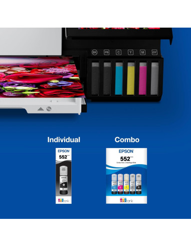 Tinta Epson EcoTank Cian 70 mL para ET-8500 ET-8550