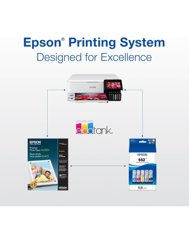 Tinta Epson EcoTank Cian 70 mL para ET-8500 ET-8550