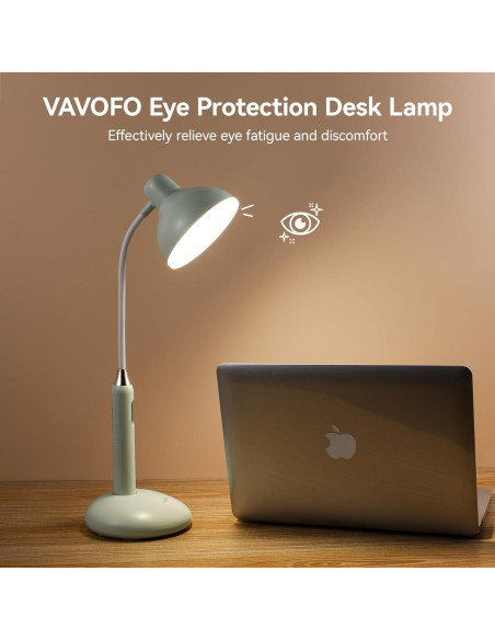 Lámpara de Escritorio Táctil Inalámbrica VAVOFO KM-6781 700LM LED Verde Lámpara de Escritorio Táctil Inalámbrica VAVOFO KM-6781 700LM LED Verde