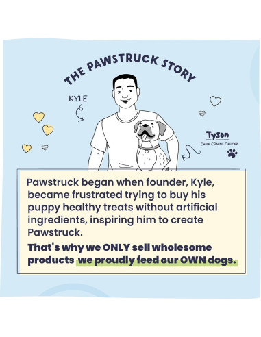 Golosinas Dentales Naturales Pawstruck para Perros Pequeños - 15 Unidades