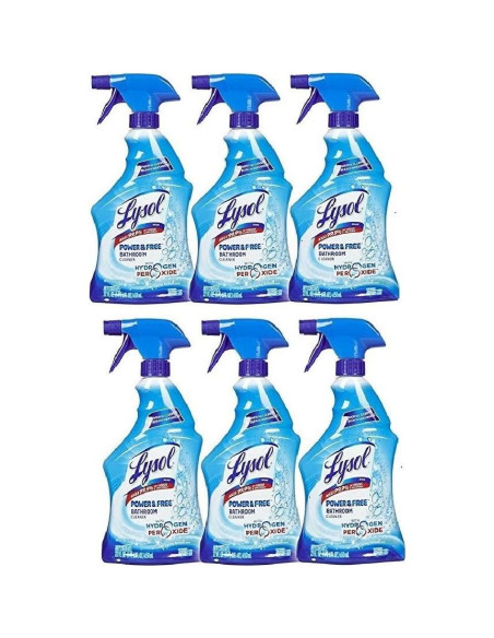 Limpiador de Baño Lysol Power & Free 22 oz Sin Blanqueador Limpiador de Baño Lysol Power & Free 22 oz Sin Blanqueador
