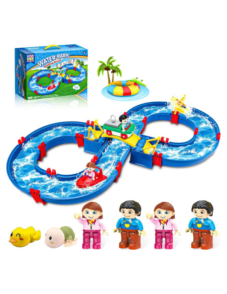 Mesa de Agua SANCO 50 Piezas Juguete para Niños 3-5 Años Mesa de Agua SANCO 50 Piezas Juguete para Niños 3-5 Años