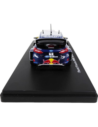 Coche en miniatura 1:43 Ford Fiesta WRC 2018 Ogier Ingrassia