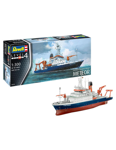 Revell Buque de Investigación Alemán Meteor 1:300 Sin Pintar Revell Buque de Investigación Alemán Meteor 1:300 Sin Pintar