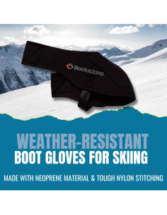 Cubiertas de Botas SkiSkootys Bootaclava Neopreno Grande 2