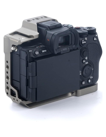 Media Jaula Tilta TA-T46-HCC para Sony a7R V - Gris Titanio Media Jaula Tilta TA-T46-HCC para Sony a7R V - Gris Titanio