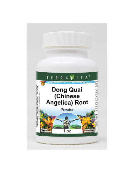 Dong Quai Polvo de Raíz TerraVita 28 g Sin Rellenos Dong Quai Polvo de Raíz TerraVita 28 g Sin Rellenos