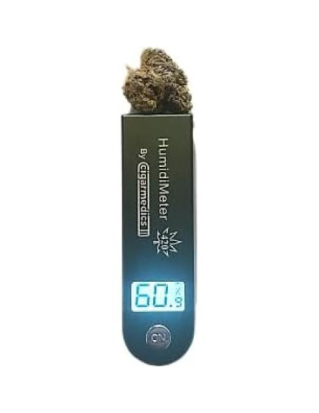 Medidor Digital de Humedad HumidiMeter 420 Cigarmedics Medidor Digital de Humedad HumidiMeter 420 Cigarmedics