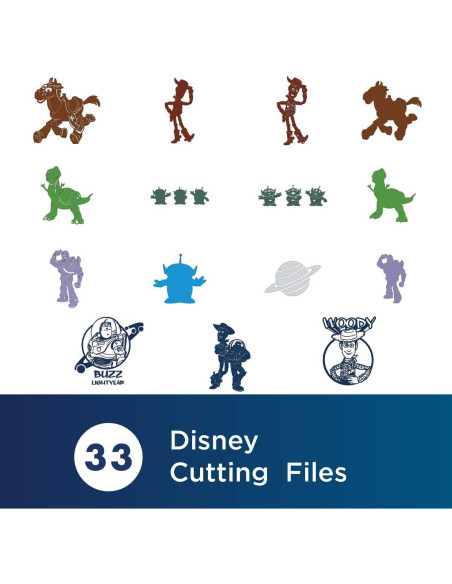 Patrones de Decoración Disney Toy Story Brother CADSNP05 - 33 Diseños Patrones de Decoración Disney Toy Story Brother CADSNP05 - 33 Diseños
