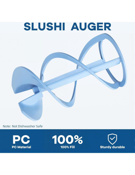 Reemplazo Auger Ninja Slushie FS301 FS300 - Libre BPA Reemplazo Auger Ninja Slushie FS301 FS300 - Libre BPA