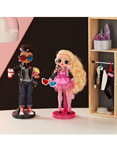 Muñecas L.O.L. Surprise OMG Movie Magic 2-Pack Tough Dude y Pink Chick 2