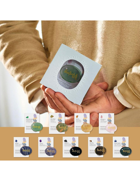 Cristales de Sanación Ágata Natural para Ansiedad y Meditación Cristales de Sanación Ágata Natural para Ansiedad y Meditación