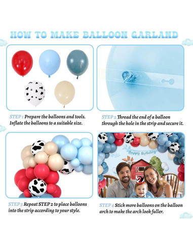 Decoraciones de Fiesta de Granja para Niños - Party Inspo - 160 Pcs