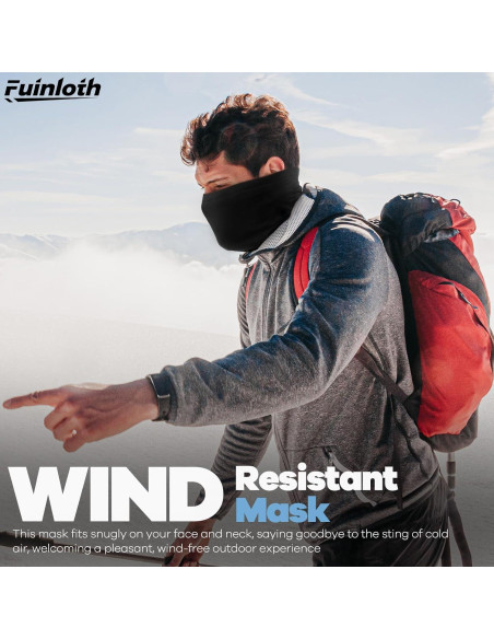 Gaiter de Cuello Térmico Fuinloth 2 Pack para Climas Fríos Gaiter de Cuello Térmico Fuinloth 2 Pack para Climas Fríos