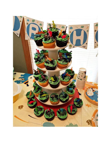 Paquete de 96 Mini Dinosaurios Brillantes Yeonha Toys