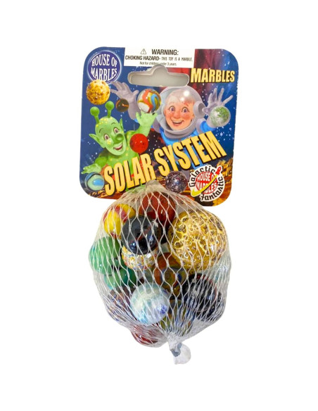 Bolsa de Red con Canicas del Sistema Solar House of Marbles Bolsa de Red con Canicas del Sistema Solar House of Marbles