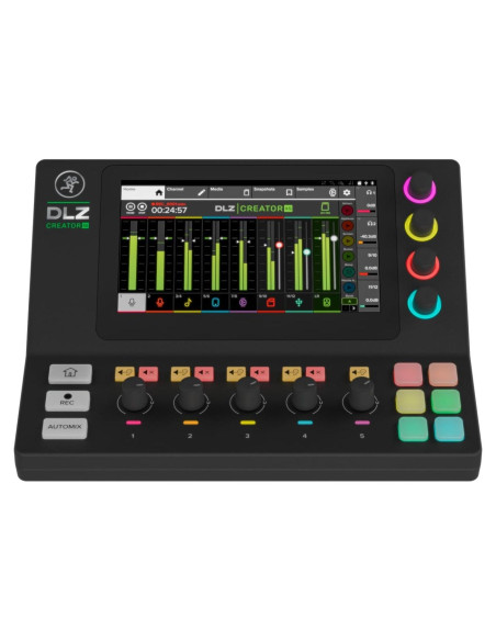 Mezclador Digital Adaptativo Mackie DLZ Creator XS para Podcasting Mezclador Digital Adaptativo Mackie DLZ Creator XS para Podcasting