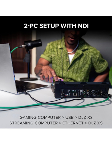 Mezclador Digital Adaptativo Mackie DLZ Creator XS para Podcasting
