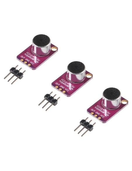 Módulo Amplificador de Micrófono Electret MAX4466 MELIFE Módulo Amplificador de Micrófono Electret MAX4466 MELIFE