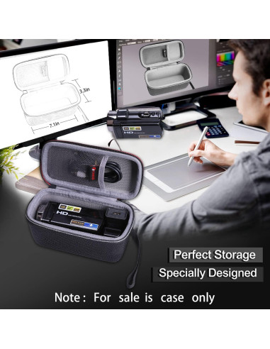 Funda Dura XANAD para Videocámara Sony HDR CX675 - Gris
