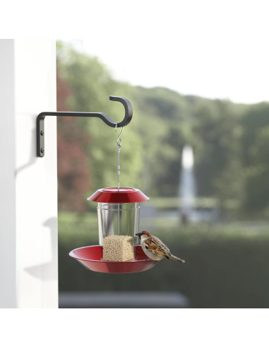 Soportes de Plantas Colgantes Saffruff 15.2 cm Hierro Negro 20 kg