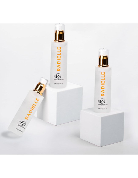 Gel Solar Radielle SPF 50, Transparente, 100 mL, Ligero Gel Solar Radielle SPF 50, Transparente, 100 mL, Ligero
