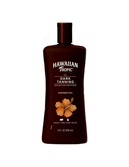 Aceite Bronceador Oscuro Hawaiian Tropic 8 oz x 2 Aceite Bronceador Oscuro Hawaiian Tropic 8 oz x 2