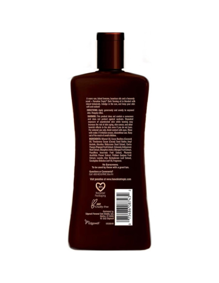 Aceite Bronceador Oscuro Hawaiian Tropic 8 oz x 2 Aceite Bronceador Oscuro Hawaiian Tropic 8 oz x 2