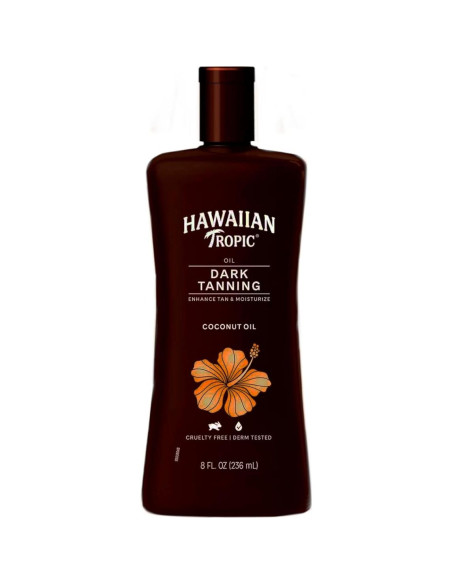 Aceite Bronceador Oscuro Hawaiian Tropic 8 oz x 2 Aceite Bronceador Oscuro Hawaiian Tropic 8 oz x 2