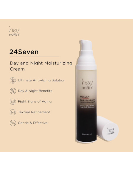 Crema Hidratante Anti-Envejecimiento Hey Honey 24Seven 48g Crema Hidratante Anti-Envejecimiento Hey Honey 24Seven 48g