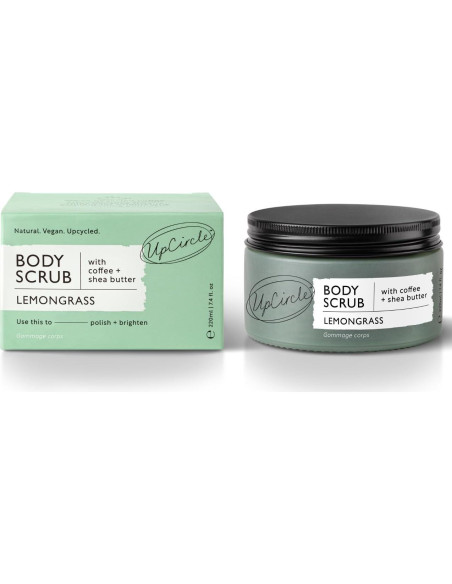 Exfoliante Corporal Natural UpCircle 209g - Café y Limón Exfoliante Corporal Natural UpCircle 209g - Café y Limón