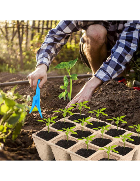 10 Paquetes Bandejas de Germinación Biodegradables Loongesho 10 Paquetes Bandejas de Germinación Biodegradables Loongesho
