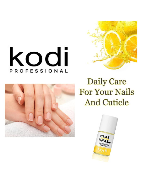 Aceite para Cutículas KODI Profesional 15ml - Limón Hidratante Aceite para Cutículas KODI Profesional 15ml - Limón Hidratante