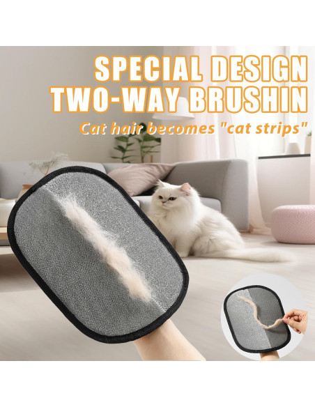 Guante Removedor de Pelo de Mascota WIACATS11 - 2 Piezas Guante Removedor de Pelo de Mascota WIACATS11 - 2 Piezas