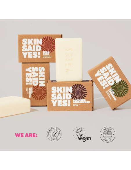 Set de 8 Jabones Orgánicos Skin Said Yes - Natural y Vegano Set de 8 Jabones Orgánicos Skin Said Yes - Natural y Vegano