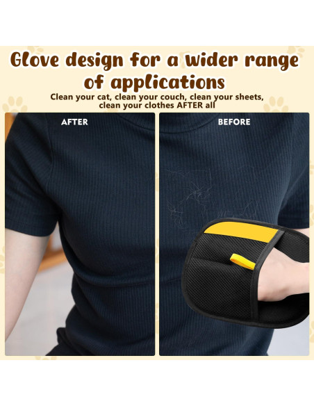 Guantes Electroestáticos Marveher para Remover Pelo de Mascotas Guantes Electroestáticos Marveher para Remover Pelo de Mascotas