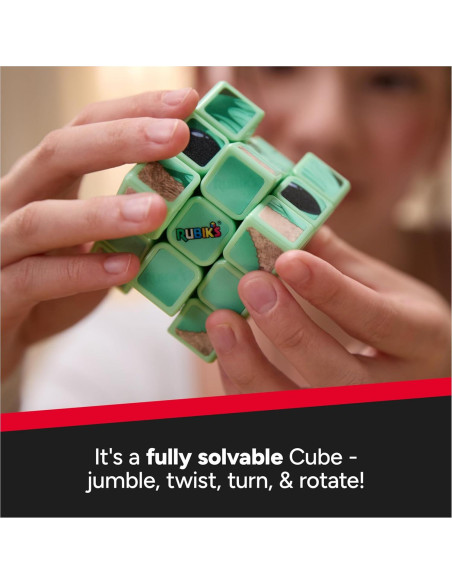 Cubo de Rubik Star Wars Grogu 3x3 con exhibidor - Spin Master Cubo de Rubik Star Wars Grogu 3x3 con exhibidor - Spin Master