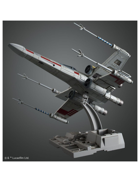 Kit de Modelo Bandai 1/72 X-Wing Star Fighter - Star Wars Kit de Modelo Bandai 1/72 X-Wing Star Fighter - Star Wars