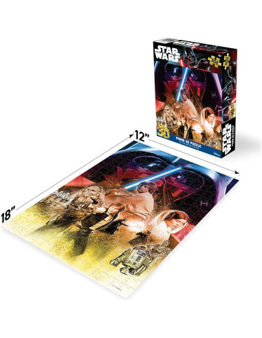 Rompecabezas 3D Star Wars 300 Piezas Prime 3D Efecto Lenticular