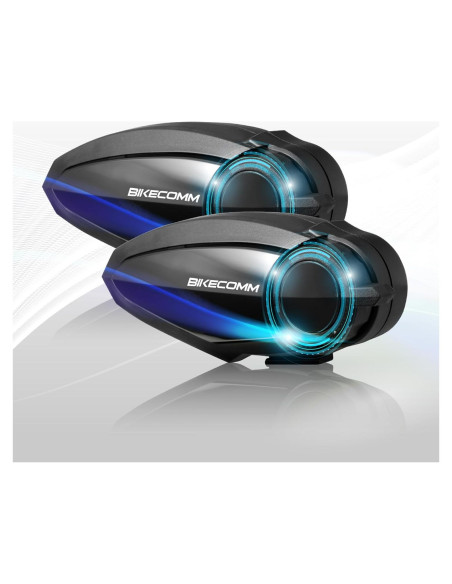 Intercomunicador Bluetooth BK-S2 para Motocicleta - Duo Negro Intercomunicador Bluetooth BK-S2 para Motocicleta - Duo Negro