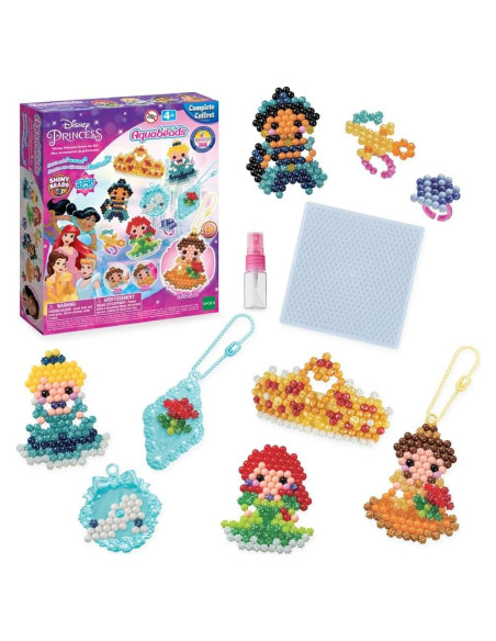Conjunto de Manualidades Aquabeads Disney Princesas 900 Piezas Conjunto de Manualidades Aquabeads Disney Princesas 900 Piezas